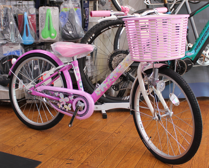 ブリヂストン製の女の子用自転車エコパルが入荷いたしました。